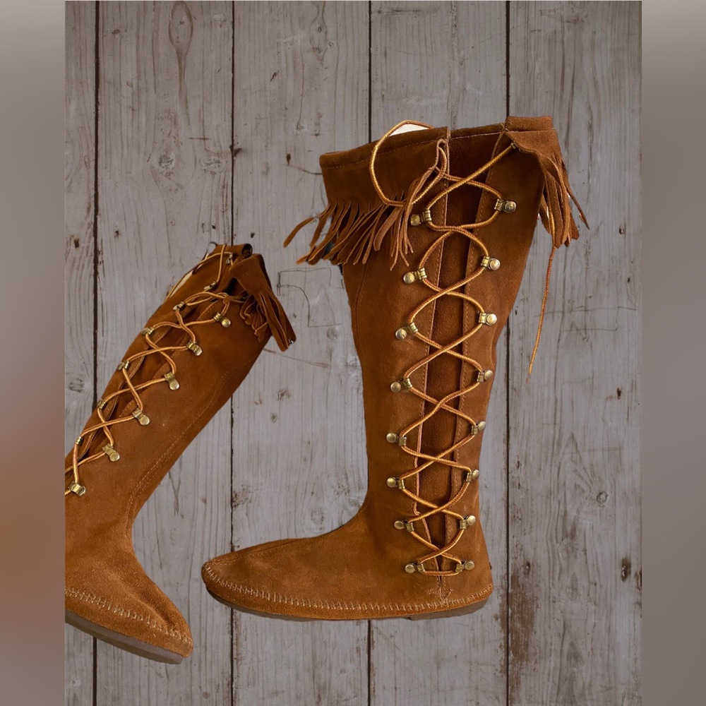 Fringe Moccasins